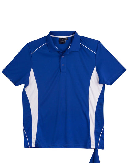 Kids CoolDry Short Sleeve Contrast Polo PS79K - PrintaPromo