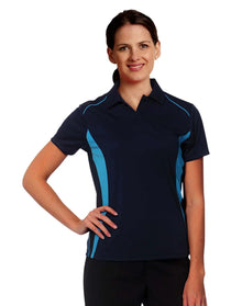Ladies CoolDry Short Sleeve Contrast Polo PS80 - PrintaPromo