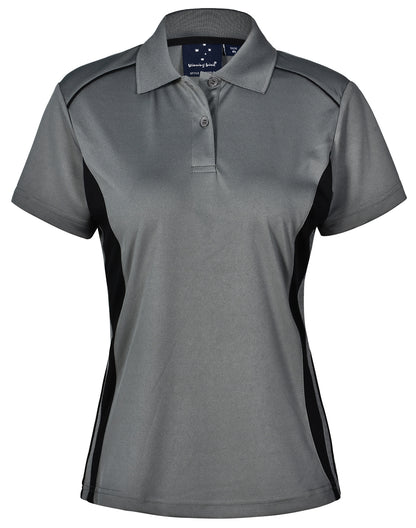 PS80 Ladies CoolDry Short Sleeve Contrast Polo