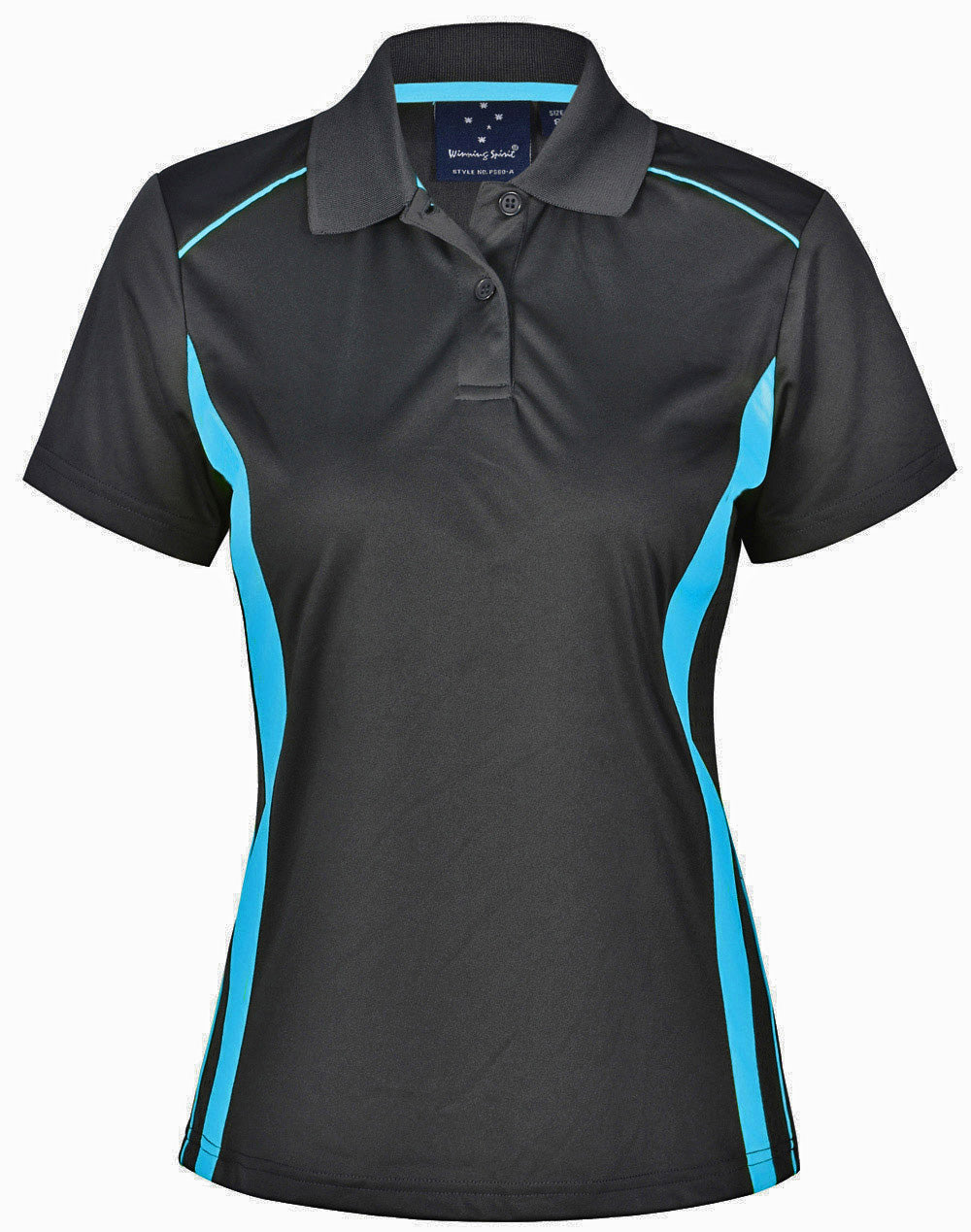 PS80 Ladies CoolDry Short Sleeve Contrast Polo
