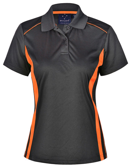 PS80 Ladies CoolDry Short Sleeve Contrast Polo