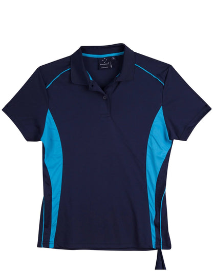 Ladies CoolDry Short Sleeve Contrast Polo PS80 - PrintaPromo