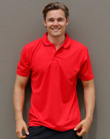 Mens CoolDry Polyester Piqu Polo PS81 - PrintaPromo