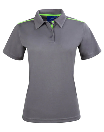 Ladies RapidCool Short Sleeve Contrast Polo PS84 - PrintaPromo
