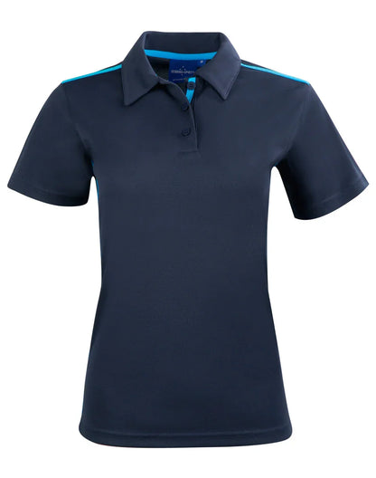 Ladies RapidCool Short Sleeve Contrast Polo PS84 - PrintaPromo