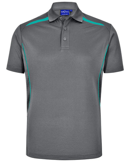 Mens Sustainable Poly/Cotton Contrast SS Polo PS93 - PrintaPromo