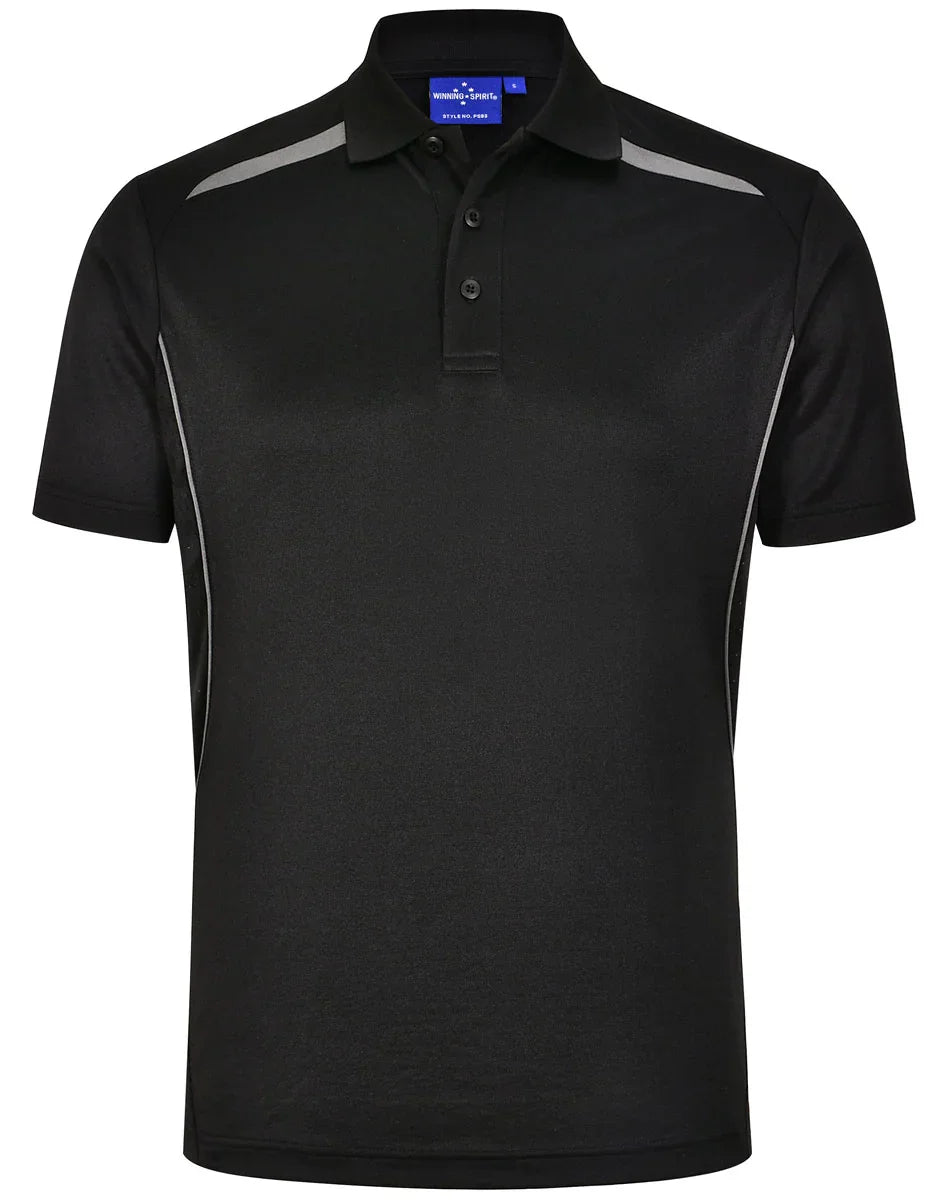 Mens Sustainable Poly/Cotton Contrast SS Polo PS93 - PrintaPromo