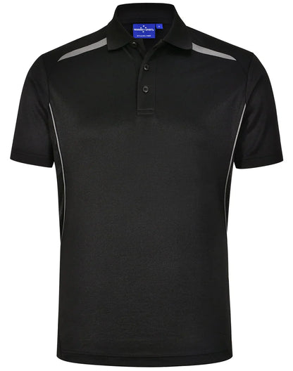 Mens Sustainable Poly/Cotton Contrast SS Polo PS93 - PrintaPromo