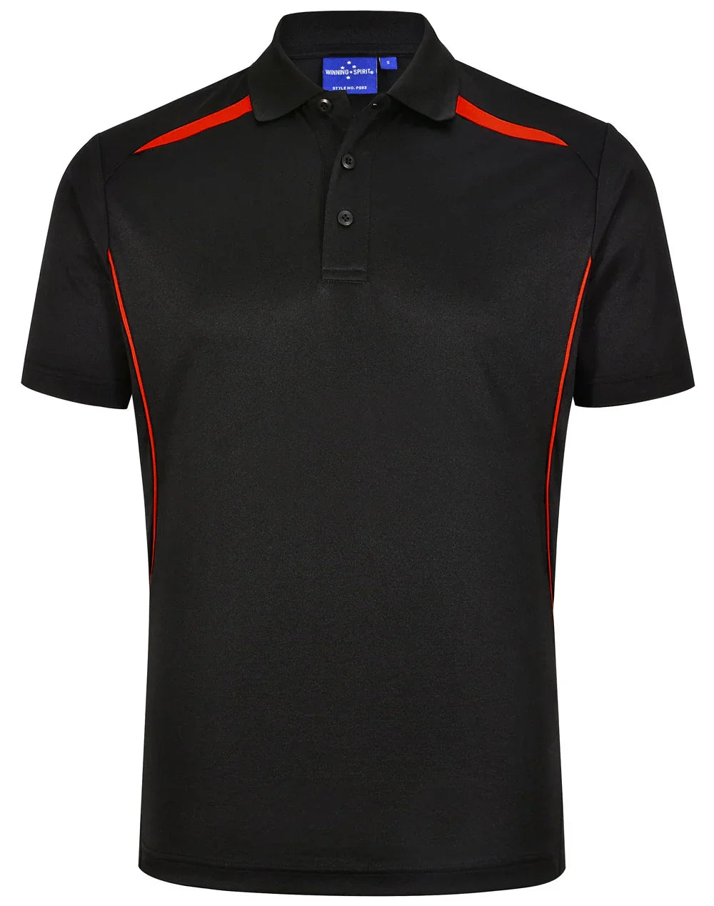 Mens Sustainable Poly/Cotton Contrast SS Polo PS93 - PrintaPromo
