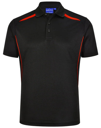 Mens Sustainable Poly/Cotton Contrast SS Polo PS93 - PrintaPromo