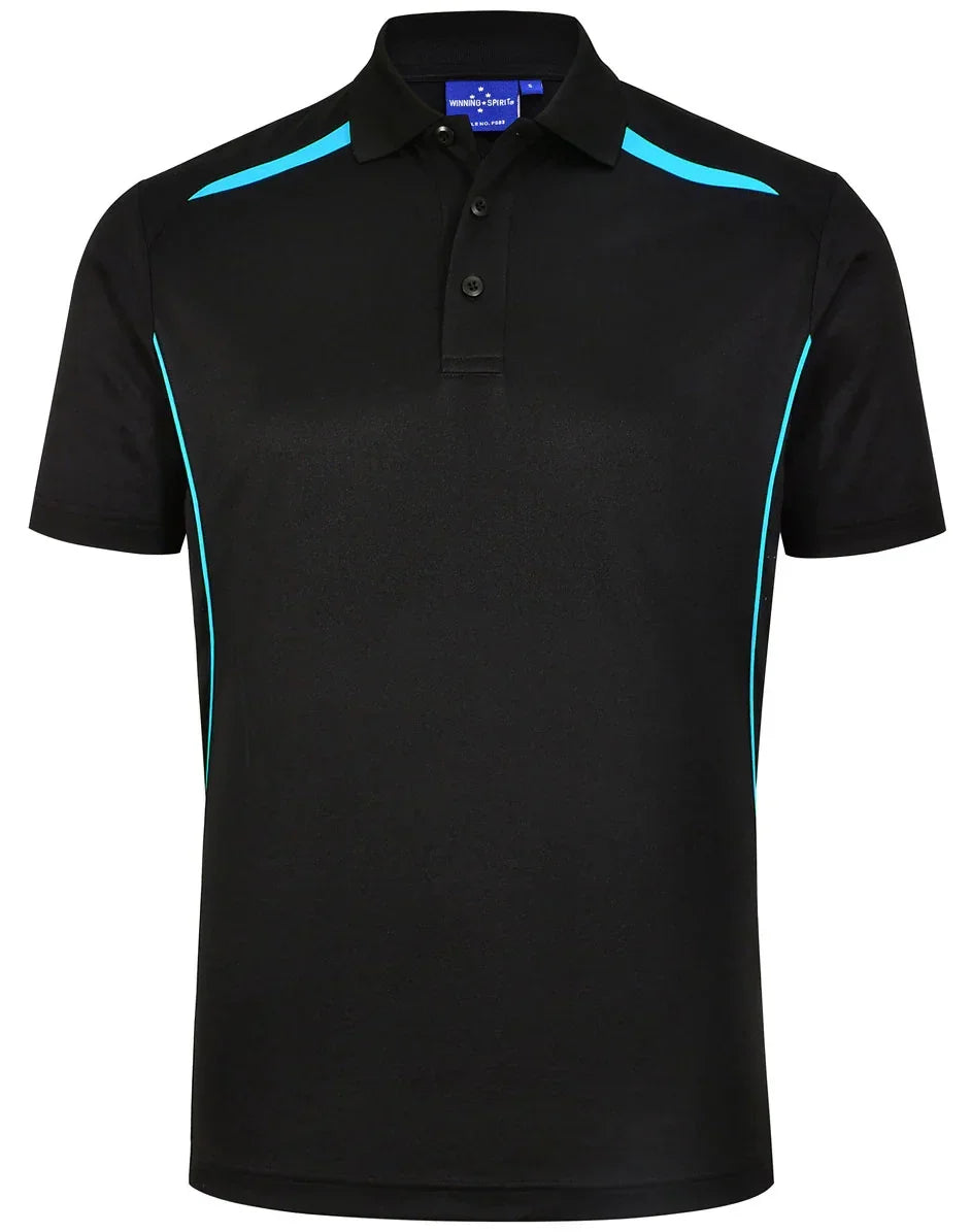 Kids Sustainable Poly/Cotton Contrast SS Polo PS93k - PrintaPromo