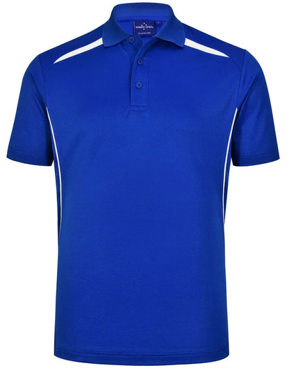 Kids Sustainable Poly/Cotton Contrast SS Polo PS93k - PrintaPromo