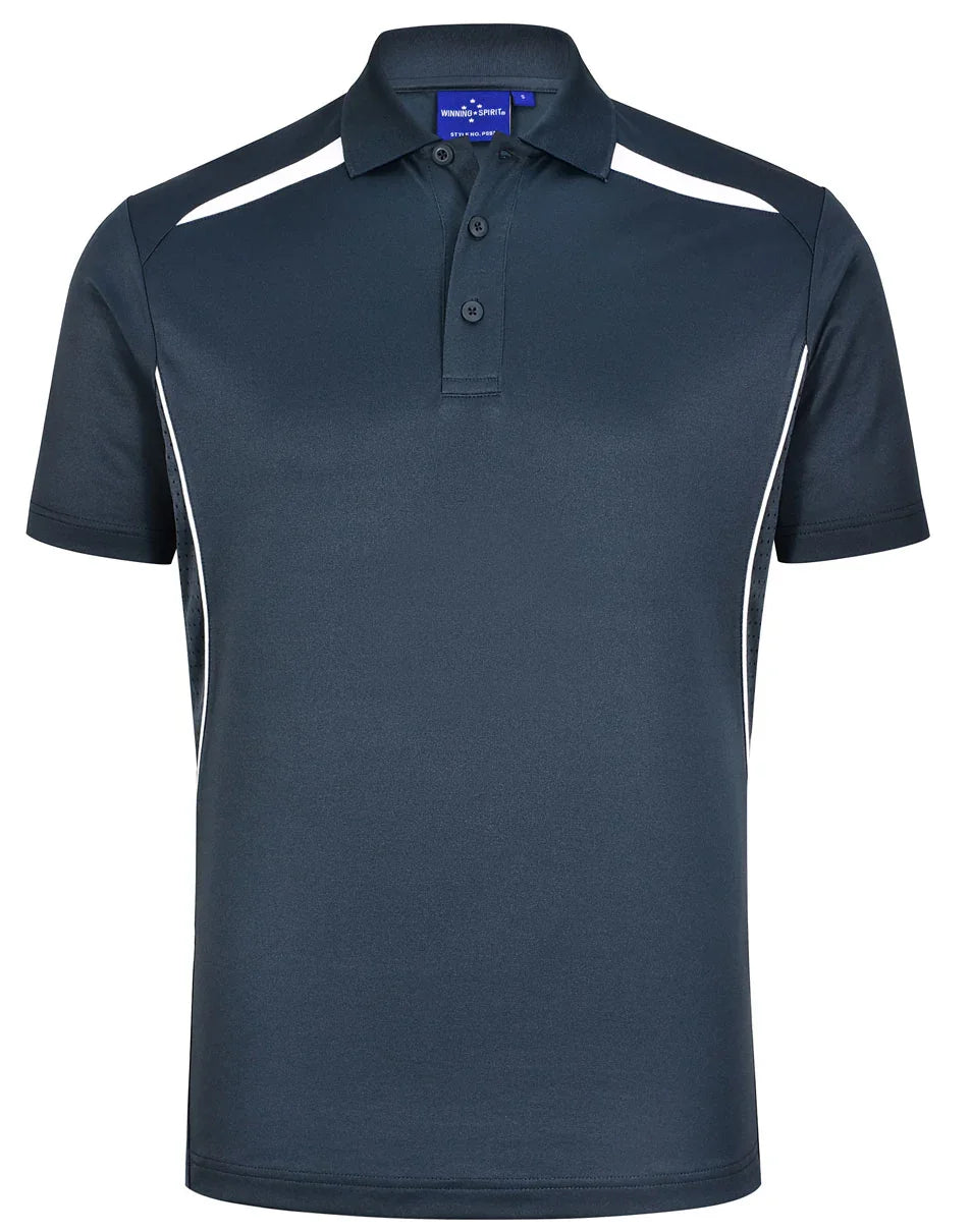Mens Sustainable Poly/Cotton Contrast SS Polo PS93 - PrintaPromo