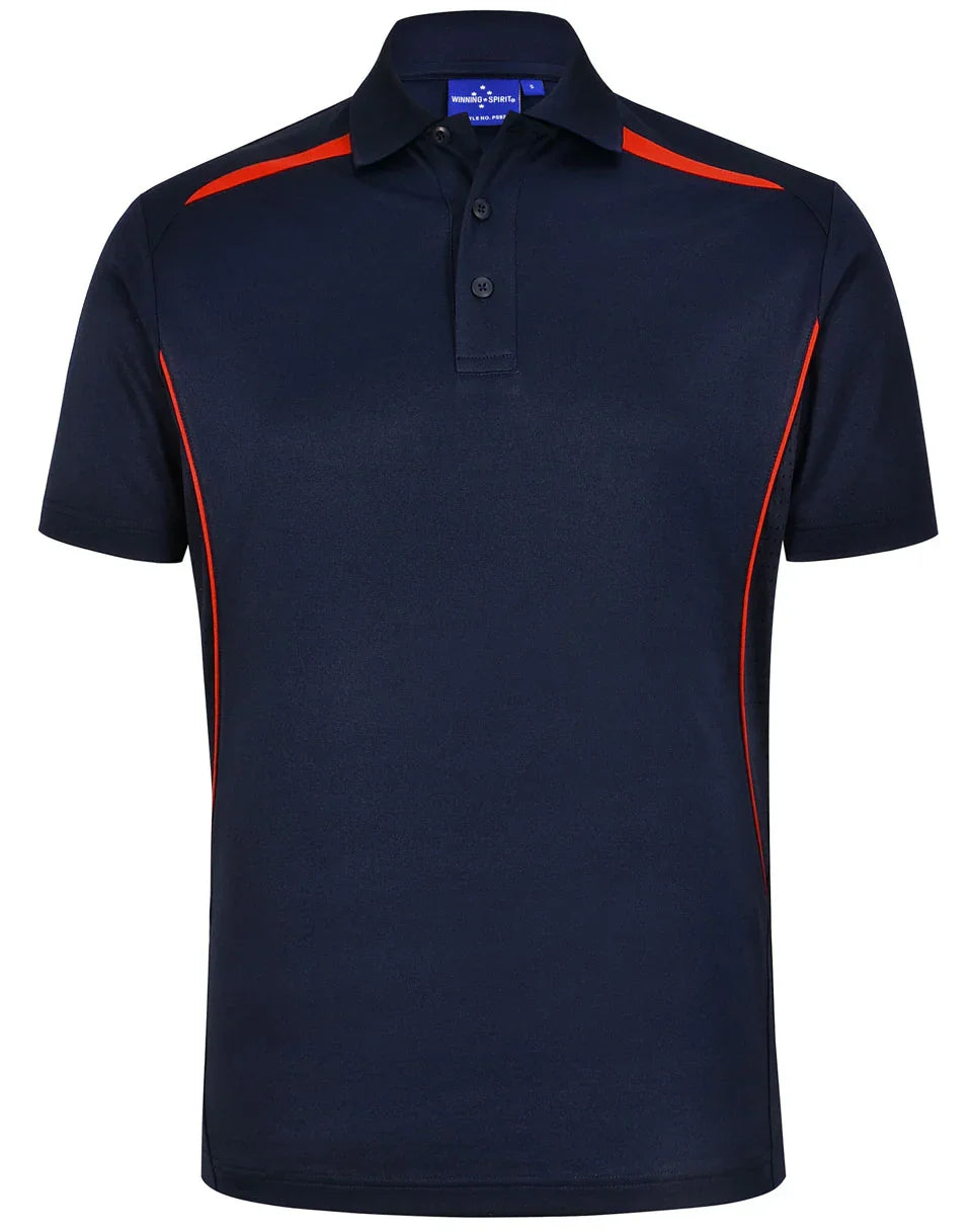 Mens Sustainable Poly/Cotton Contrast SS Polo PS93 - PrintaPromo