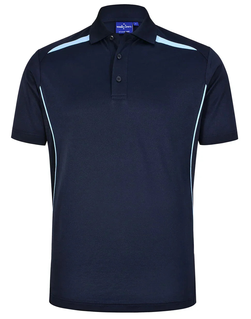 Kids Sustainable Poly/Cotton Contrast SS Polo PS93k - PrintaPromo