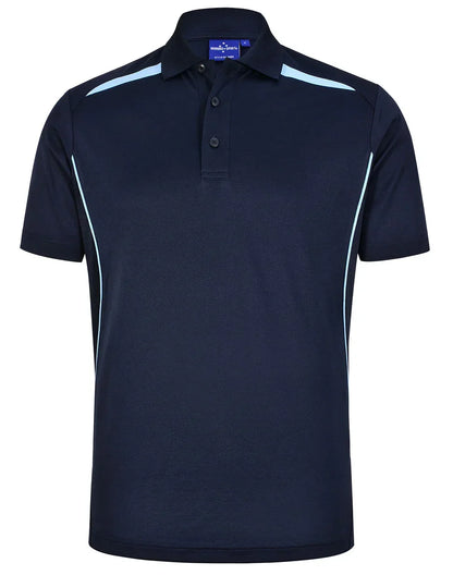 Kids Sustainable Poly/Cotton Contrast SS Polo PS93k - PrintaPromo