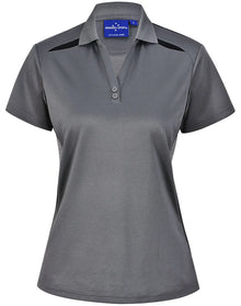Ladies Sustainable Poly/Cotton Contrast SS Polo PS94 - PrintaPromo