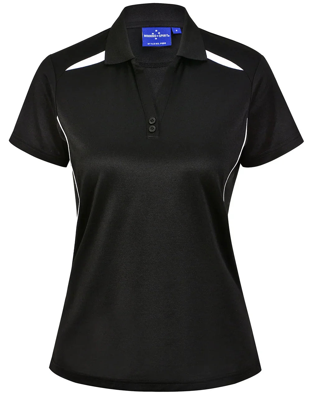 Ladies Sustainable Poly/Cotton Contrast SS Polo PS94 - PrintaPromo