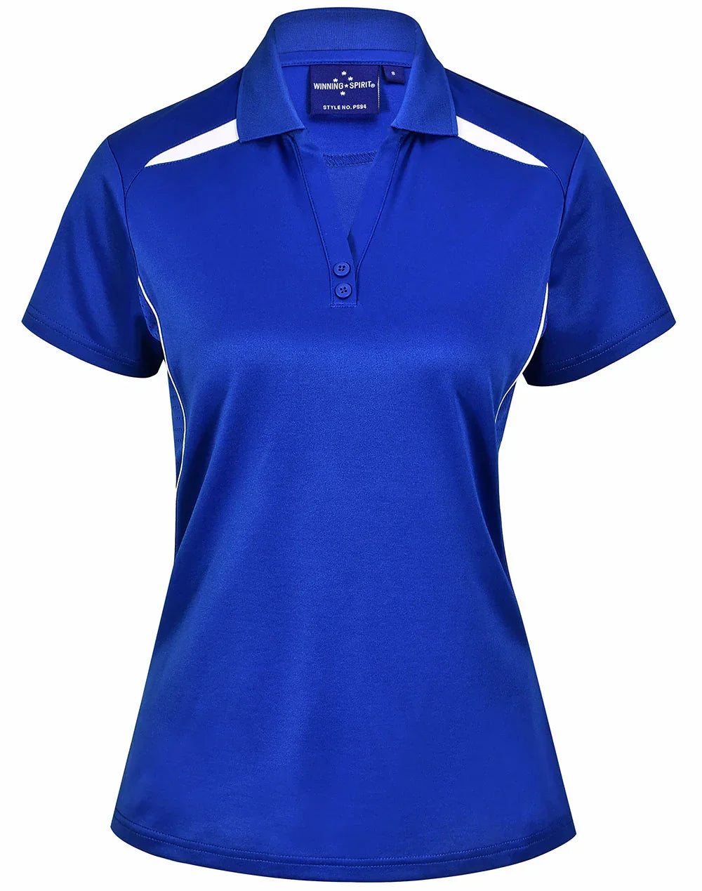 Ladies Sustainable Poly/Cotton Contrast SS Polo PS94 - PrintaPromo