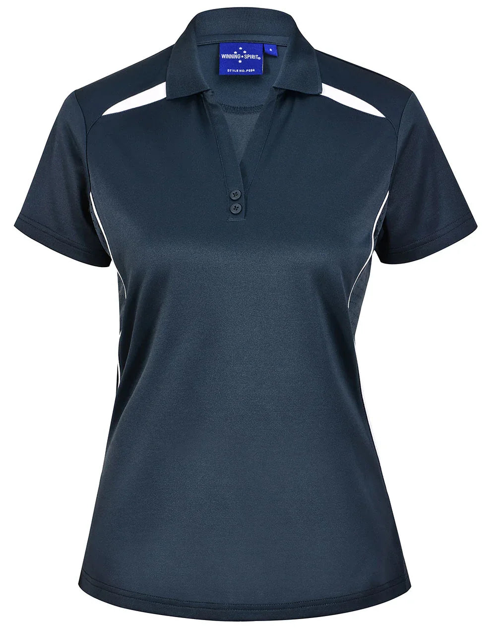 Ladies Sustainable Poly/Cotton Contrast SS Polo PS94 - PrintaPromo