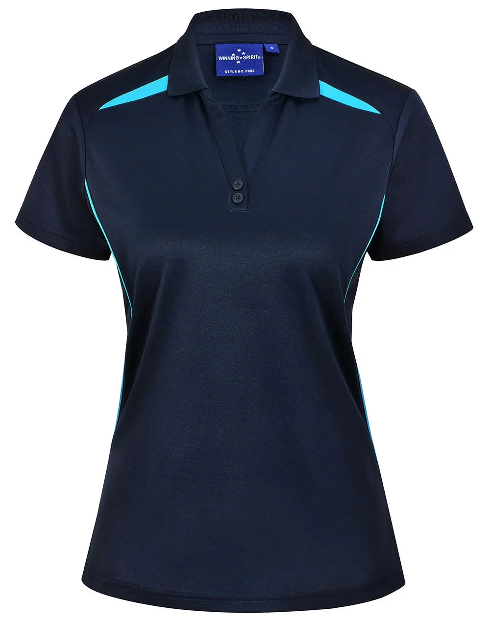 Ladies Sustainable Poly/Cotton Contrast SS Polo PS94 - PrintaPromo