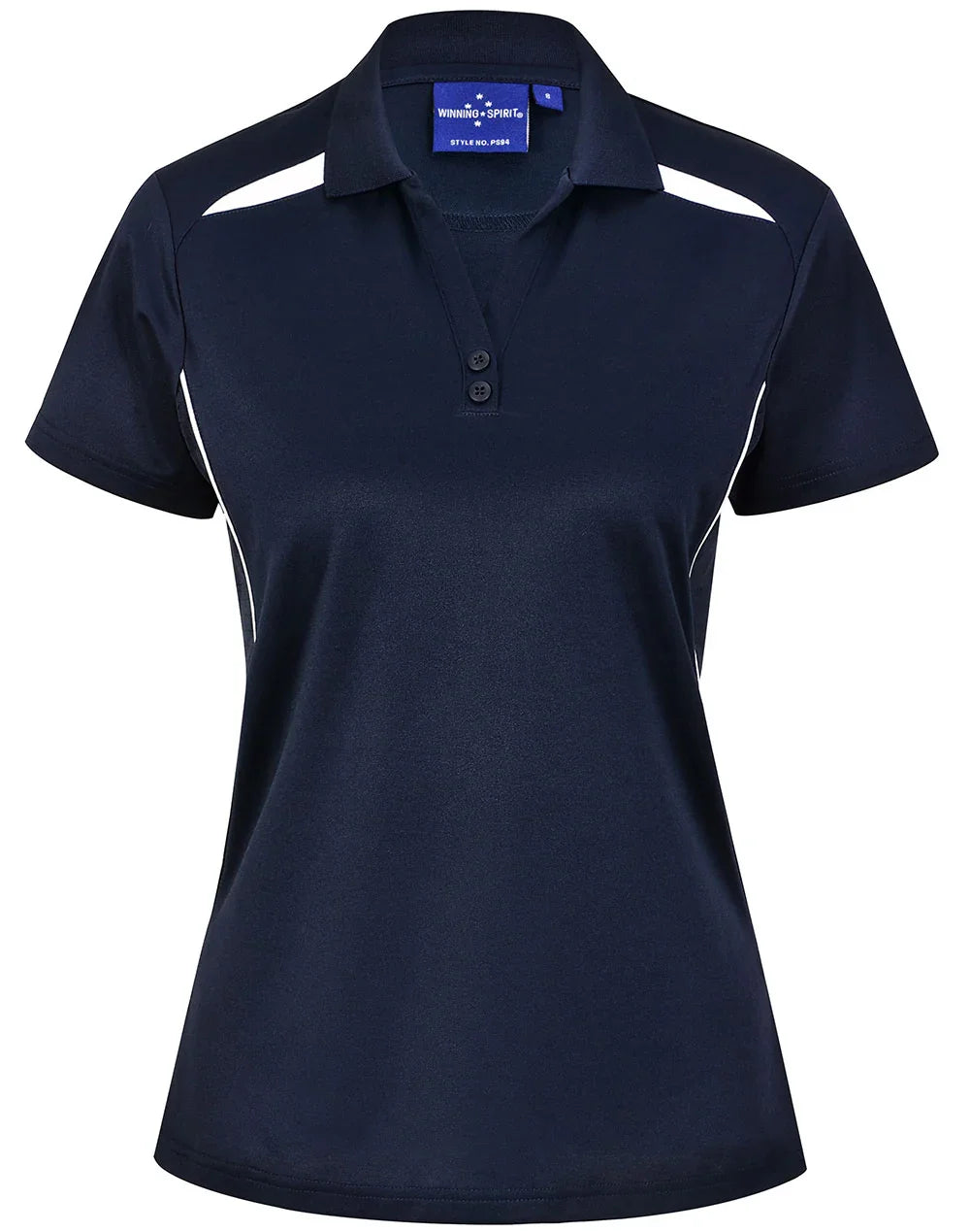 Ladies Sustainable Poly/Cotton Contrast SS Polo PS94 - PrintaPromo