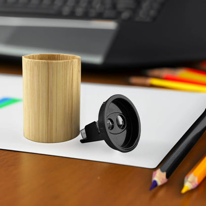 Bamboo Pencil Sharpener - PrintaPromo
