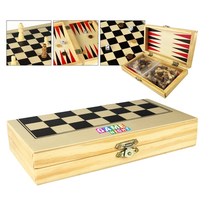 3in1 Wooden Play Case - PrintaPromo