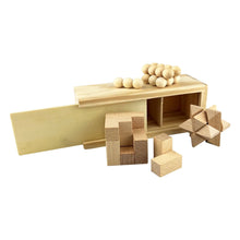 3in1 Wooden Brain Teaser - PrintaPromo