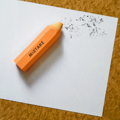 Pencil Shaped Rubber Eraser - PrintaPromo