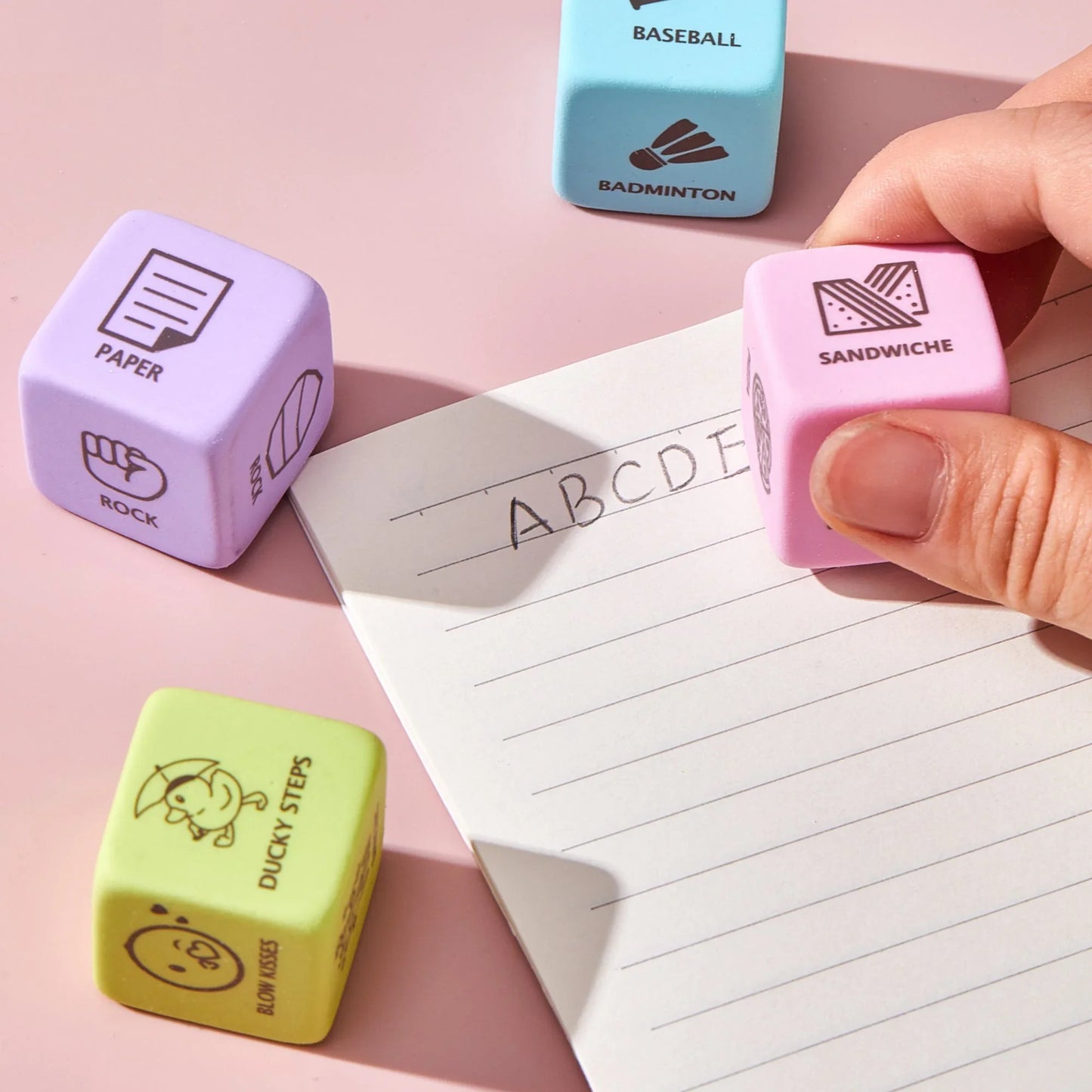 Nero Cube Rubber Eraser - PrintaPromo