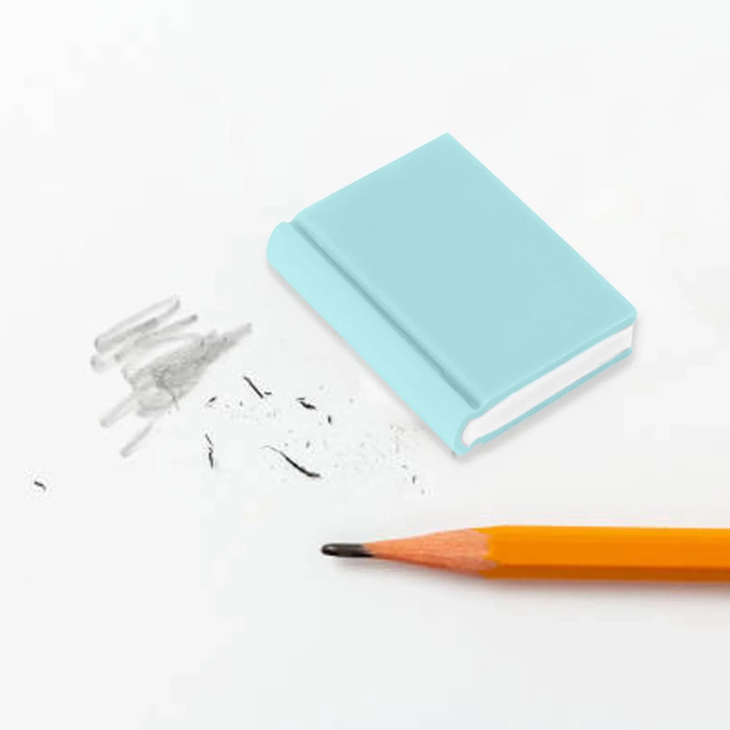 Book Shaped Rubber Eraser - PrintaPromo