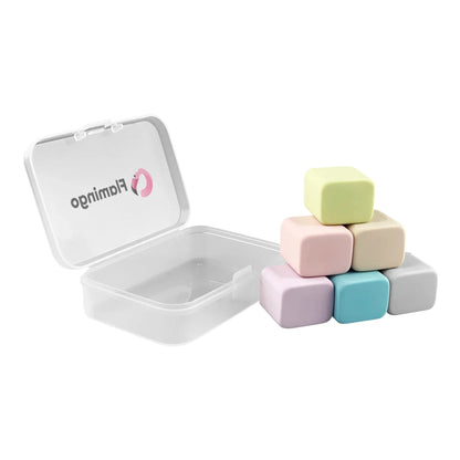Happy Cube Rubber Eraser Set - PrintaPromo