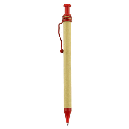 Spiral Recycled Cardboard Pen - PrintaPromo