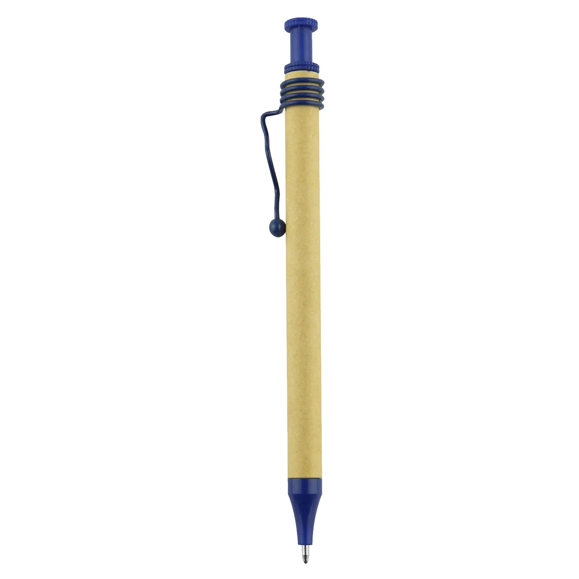 Spiral Recycled Cardboard Pen - PrintaPromo