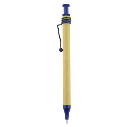 Spiral Recycled Cardboard Pen - PrintaPromo
