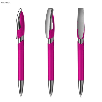 Rodeo MM Transparent Euro Pen - PrintaPromo