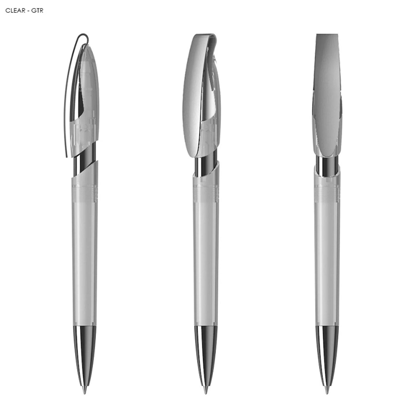 Rodeo MM Transparent Euro Pen - PrintaPromo