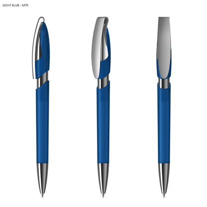 Rodeo MM Transparent Euro Pen - PrintaPromo