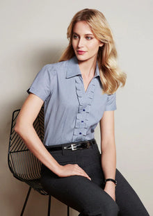 Ladies Edge Short Sleeve Shirt S267LS - PrintaPromo