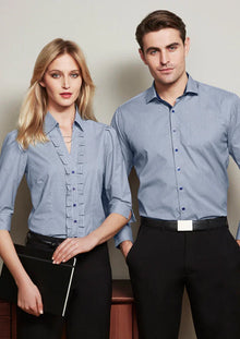 Ladies Edge 3/4 Sleeve Shirt S267LT - PrintaPromo