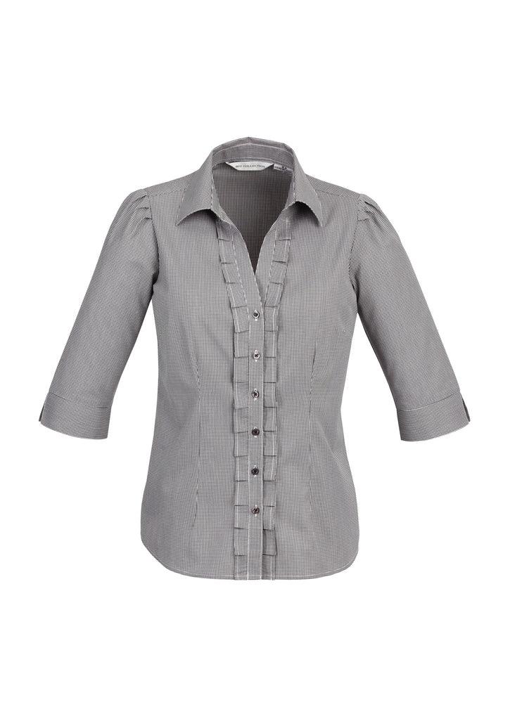 Ladies Edge 3/4 Sleeve Shirt S267LT - PrintaPromo