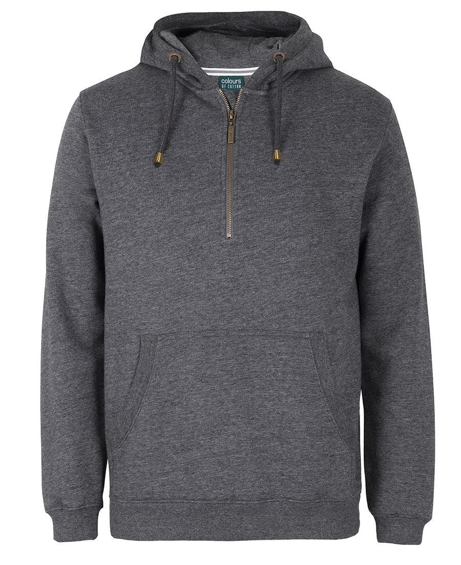 C Of C Brass 1/2 Zip Hoodie S3FHZ - PrintaPromo