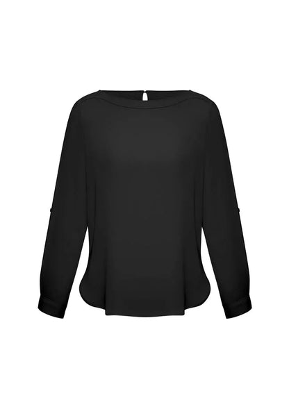 Ladies Madison Boatneck Blouse S828LL - PrintaPromo