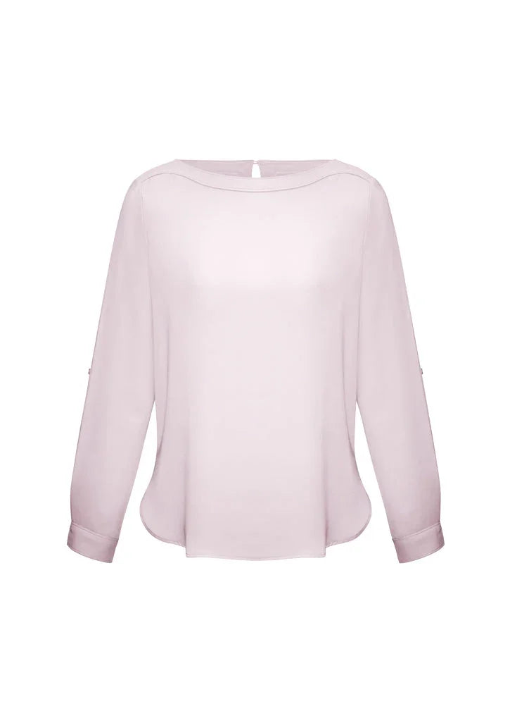 Ladies Madison Boatneck Blouse S828LL - PrintaPromo