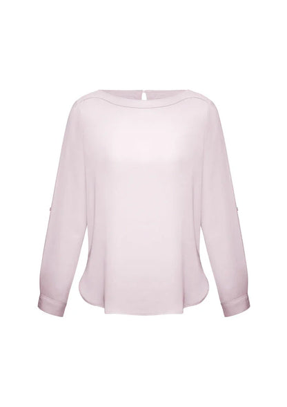 Ladies Madison Boatneck Blouse S828LL - PrintaPromo