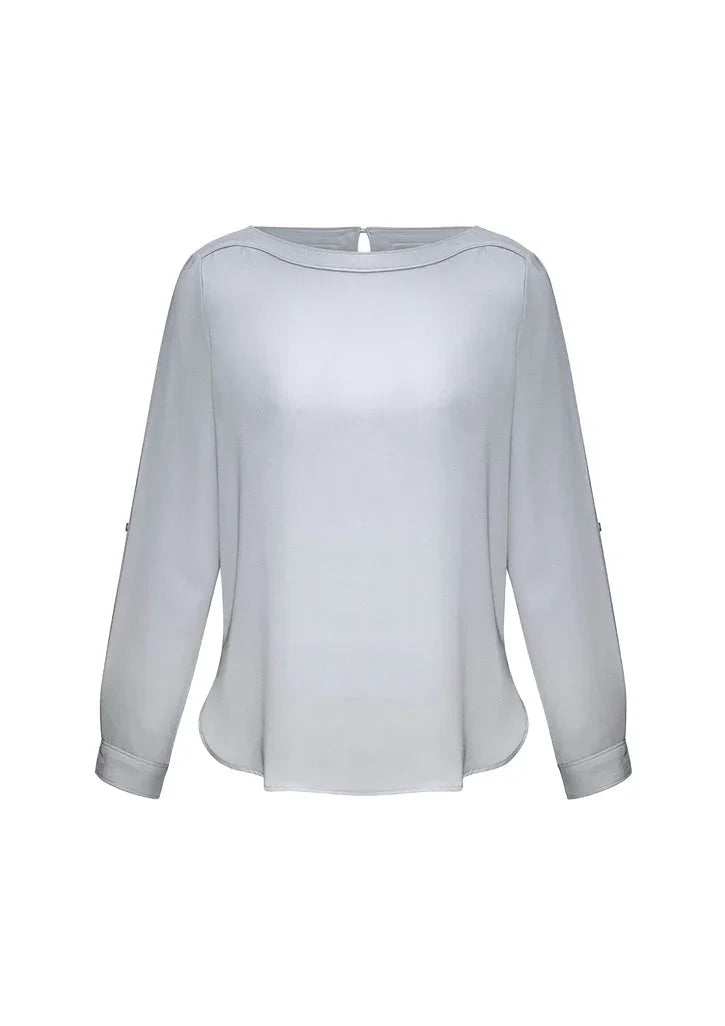 Ladies Madison Boatneck Blouse S828LL - PrintaPromo