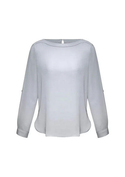 Ladies Madison Boatneck Blouse S828LL - PrintaPromo