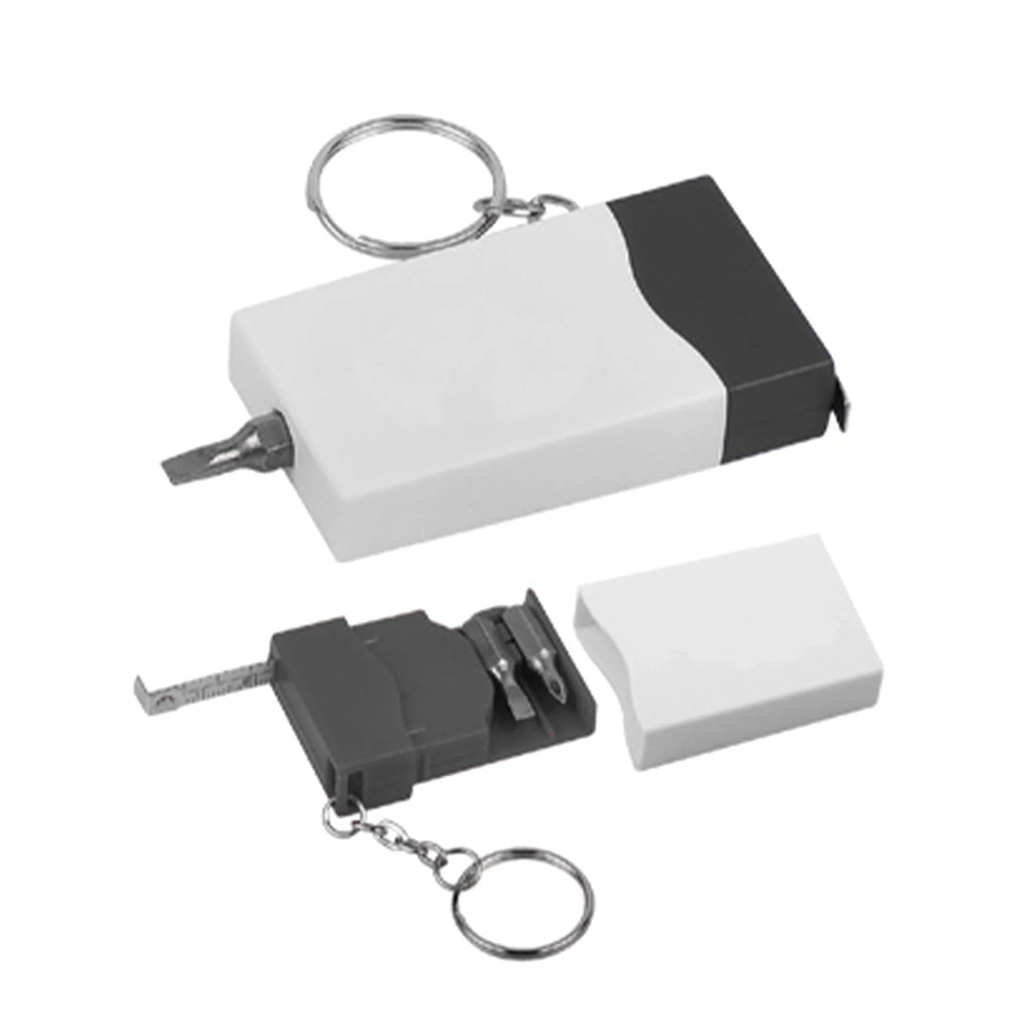 Mini Screwdriver Tape Key Ring - PrintaPromo