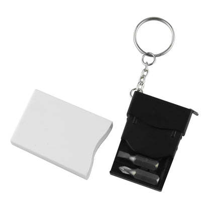 Mini Screwdriver Tape Key Ring - PrintaPromo